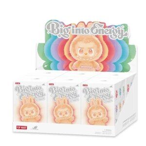 POP MART The Monsters/Labubu Big into Energy(1 Blind Box )Plush Figure Toys